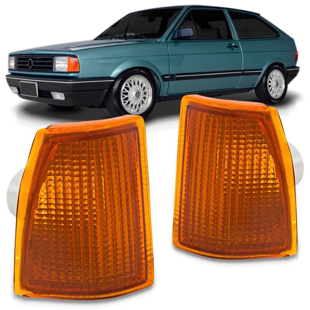 Pisca Seta Gol Voyage Parati Saveiro 1987 1988 1989 1990 Âmbar em Oferta na Shopee