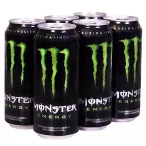 Energético Monster Energy 473 ml Fardo C/6 Unidades