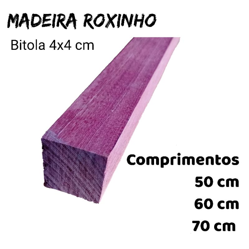 Caibro 4x4 cm Roxinho Longarina