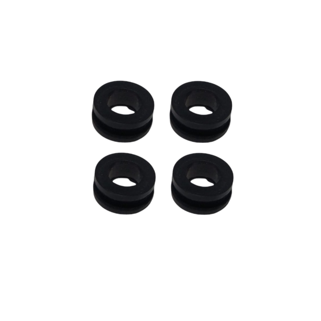 Kit 4 coxim bucha fixação paralama dianteiro CG125 CG150 CG160 Fan Titan Start Sport CBX250 CB250F Twister CB300 CBX200