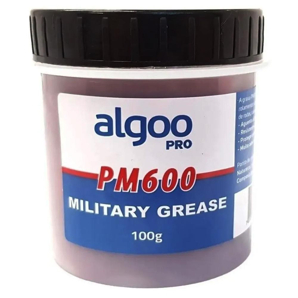 Graxa Rolamento Bike Pm600 Military Grease 100 Gramas Algoo