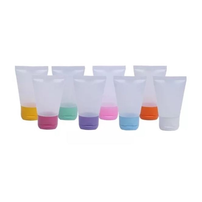 Kit 30 Bisnaga 30g com tampa Flip Top - P/ Álcool Gel - Lembrancinha Festa