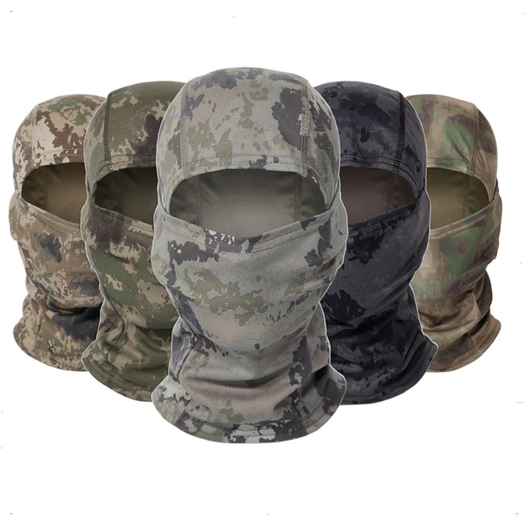 Balaclava Máscara Touca Ninja esporte de ação Ciclismo Motociclismo Pesca Caça Dry