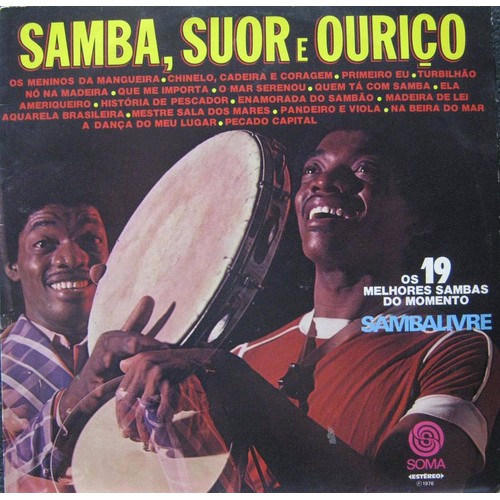 Samba, Suor E Ouriço - Lp Os 19 Melhores Sambas Do Momento