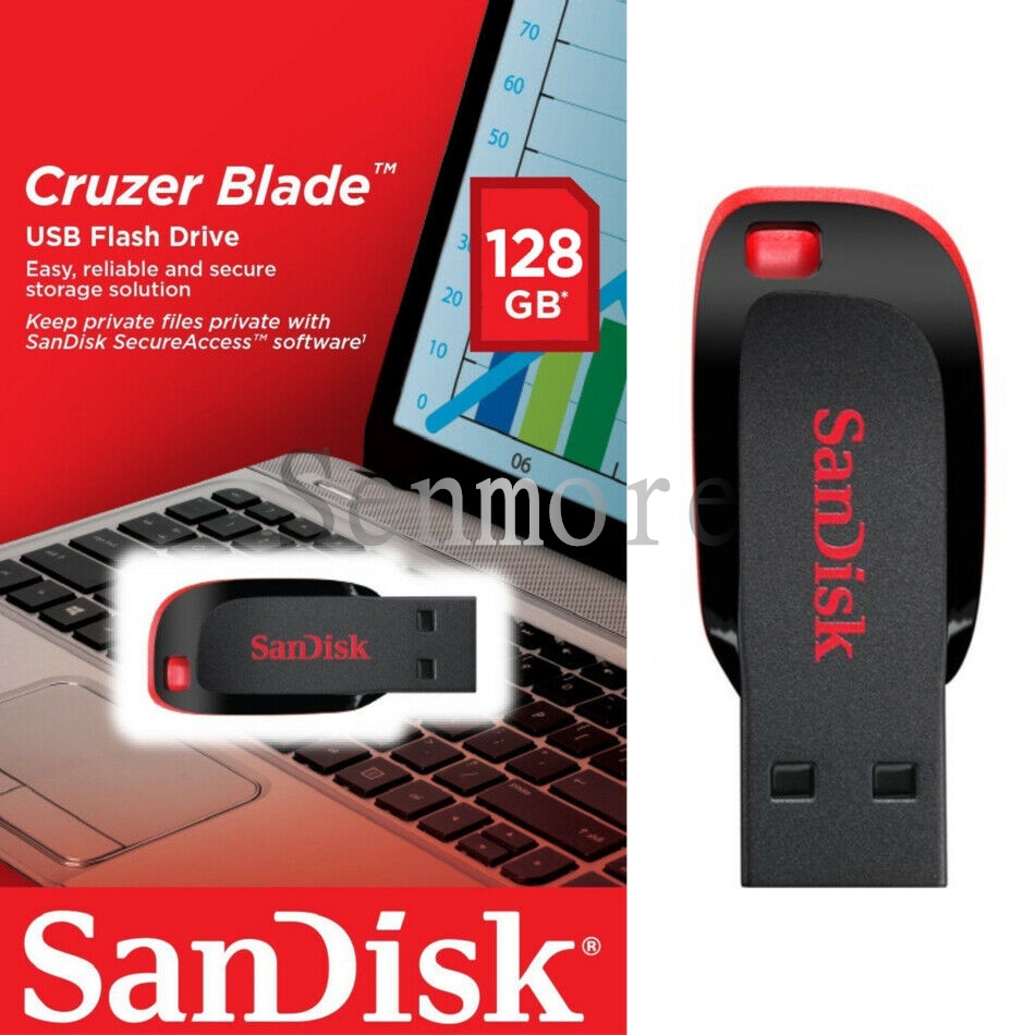 Sandisk Pendrive 4GB 8GB 16GB 32GB 64GB 128GB Cruzer Lâmina 2.0 Flash Drive Memory Stick Pen Drive U Disk
