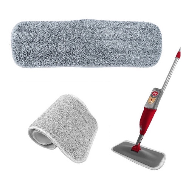 Refil microfibra Cinza para Mop Spray