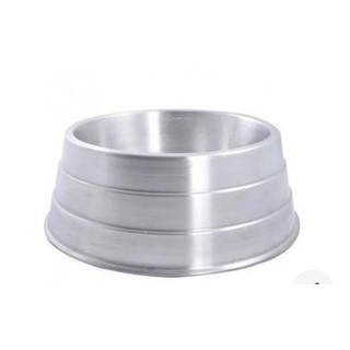 Comedouro de alumínio leve tam. filhote 300ml