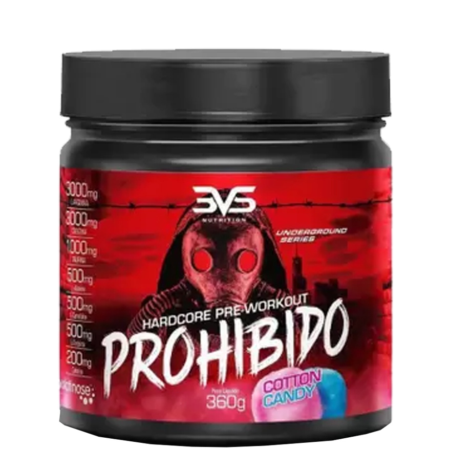 Prohibido 3VS 360g - Beta Alanina / Energia