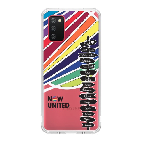 Capa de Celular Capinha Samsung A03s Personalizada  - Now United 3