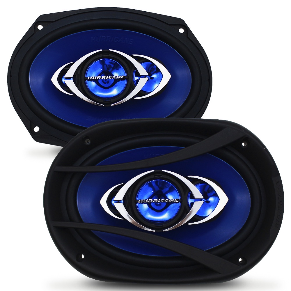 Alto Falante 6x9 Polegadas Hurricane 180w Rms CM69 Quadriaxial 4 Ohms Bobina Simples 360w Pico Par em Oferta na Shopee