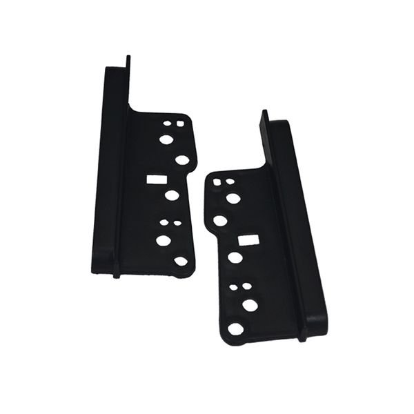 Moldura 2 Din Toyota Corolla, Hilux, Prado, Só As Laterais - Preta em Oferta na Shopee