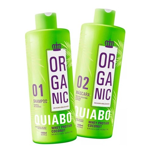 Escova Progressiva De Quiabo Organic Fioperfeitto 2x1000ml em Oferta na Shopee