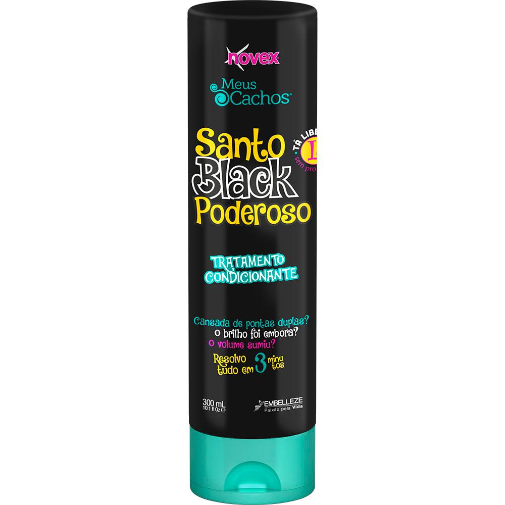 Condicionador Novex Meus Cachos Santo Black Poderoso 300ML em Oferta na Shopee