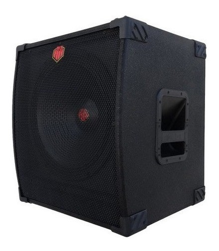 Caixa Som Áudio Profissional Sub Grave 800 Watts Potencia Musical Falante Woofer de 15 Polegadas