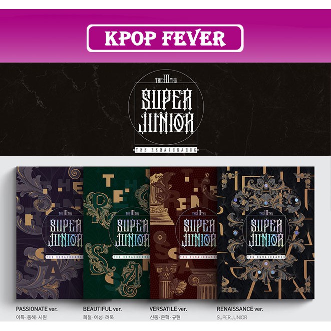 Super Junior - THE RENAISSANCE (THE RENAISSANCE STYLE)