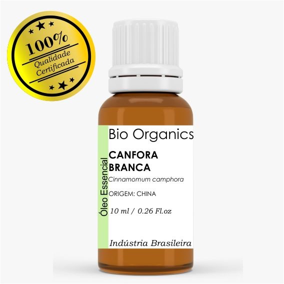 Óleo Essencial De Canfora Branca 10ml