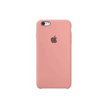 Capa Case IPhone 6s Rosa Aveludada