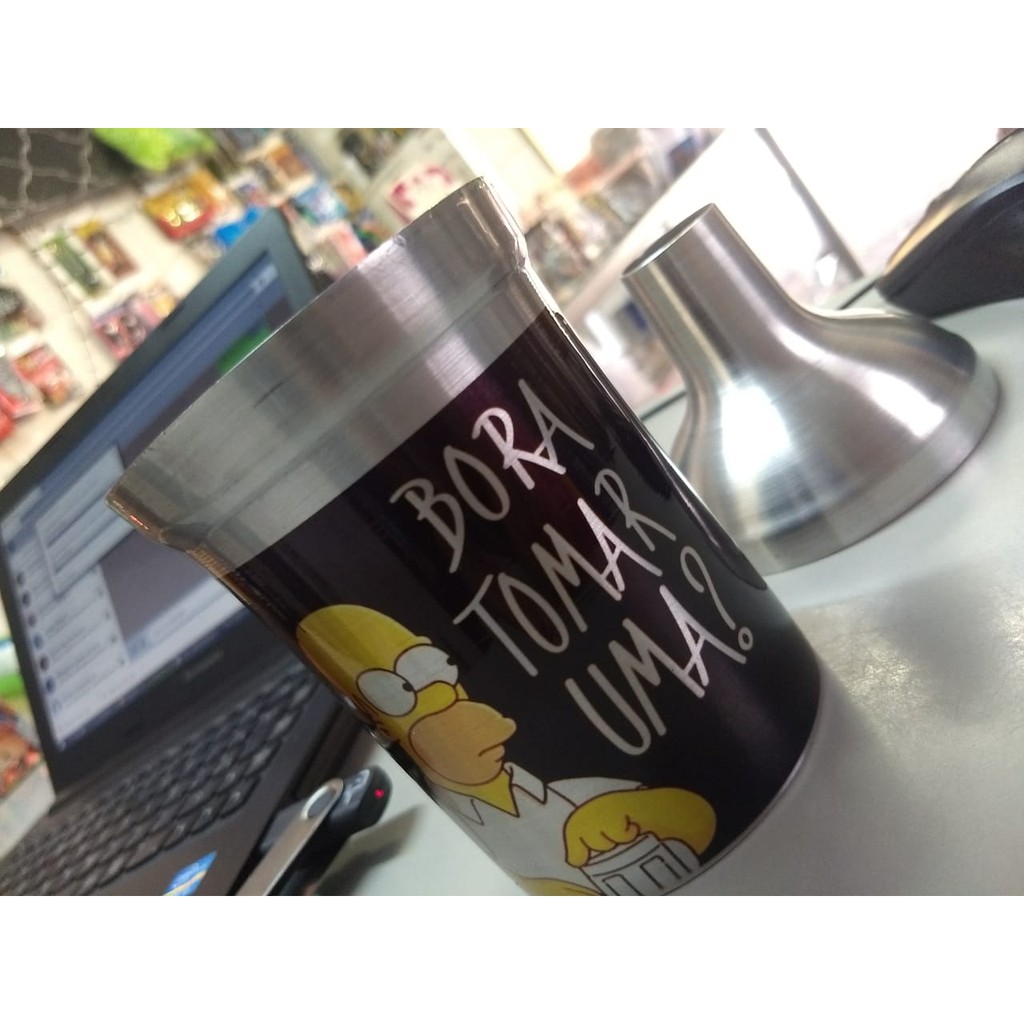 Porta Lata e Garrafinha TERMICO Personalizado Alumínio , Cerveja 2 Em 1 "ARTES PARA O Dia dos Pais  Time entre outros"