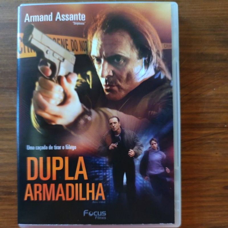 DVD Original Dupla Armadilha - Armand Assante