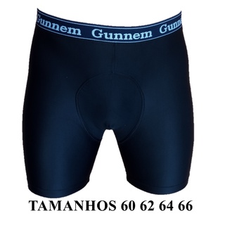 Bermuda Térmica Anti Assadura Plus Size Short Térmico Masculino Segunda Pele Tamanhos 60 62 64 66