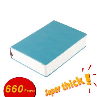 Diário De Viagem Super Grosso Caderno De Anotações Páginas Em Branco Couro PU Capa Macia 330 Folhas Esboços Para Negócios Suprimentos Escolares Papelaria