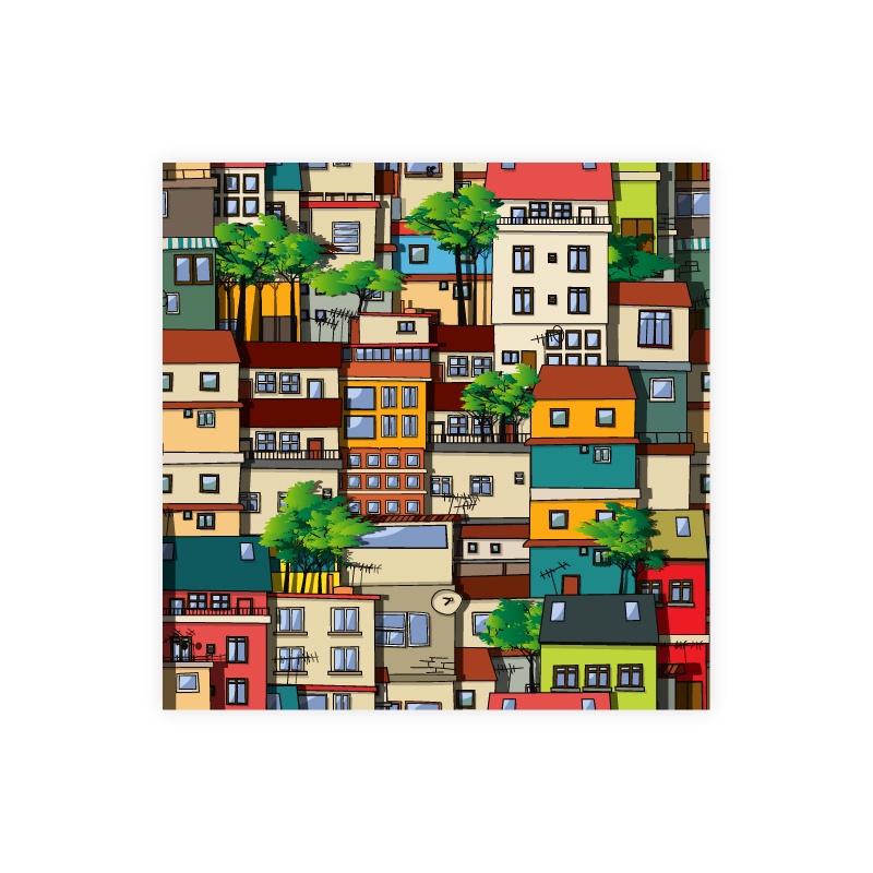Saco Presente Pelorado 10x14 cm CASAS BRASIL 50 un Regina Festas - Inspire sua Festa Loja