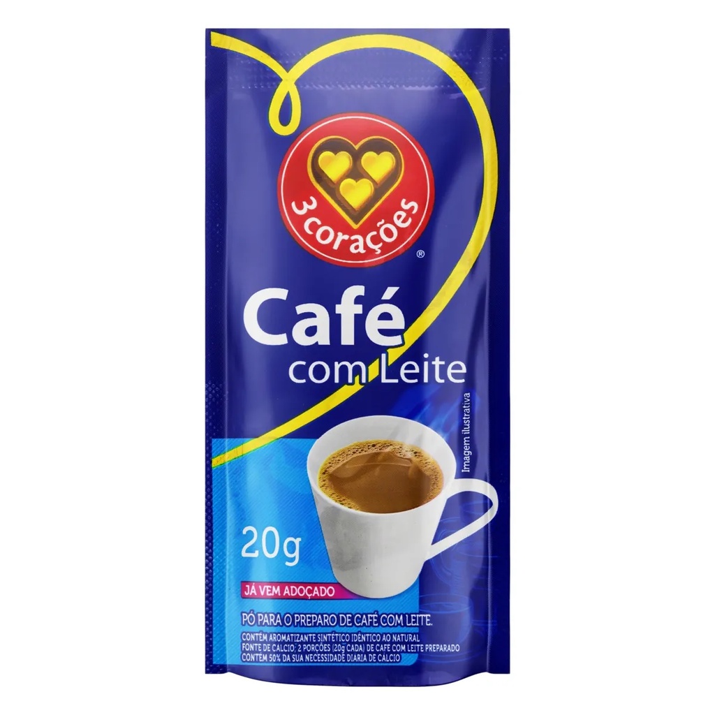 Café Solúvel 3 Três Corações Sachê 20g Individual [Valor unitário