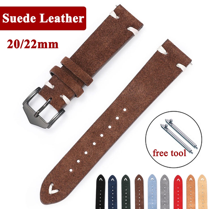 Cinturino Per Orologio In Pelle Italiana Cucita Di Qualità - Foto 7