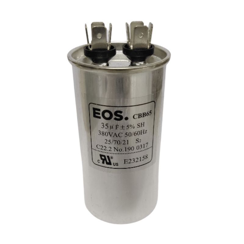 Capacitor de 35uf 380vac p/ ar condicionado split permanente