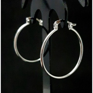 Brinco Aço Inox Argola de Trava em Oferta na Shopee