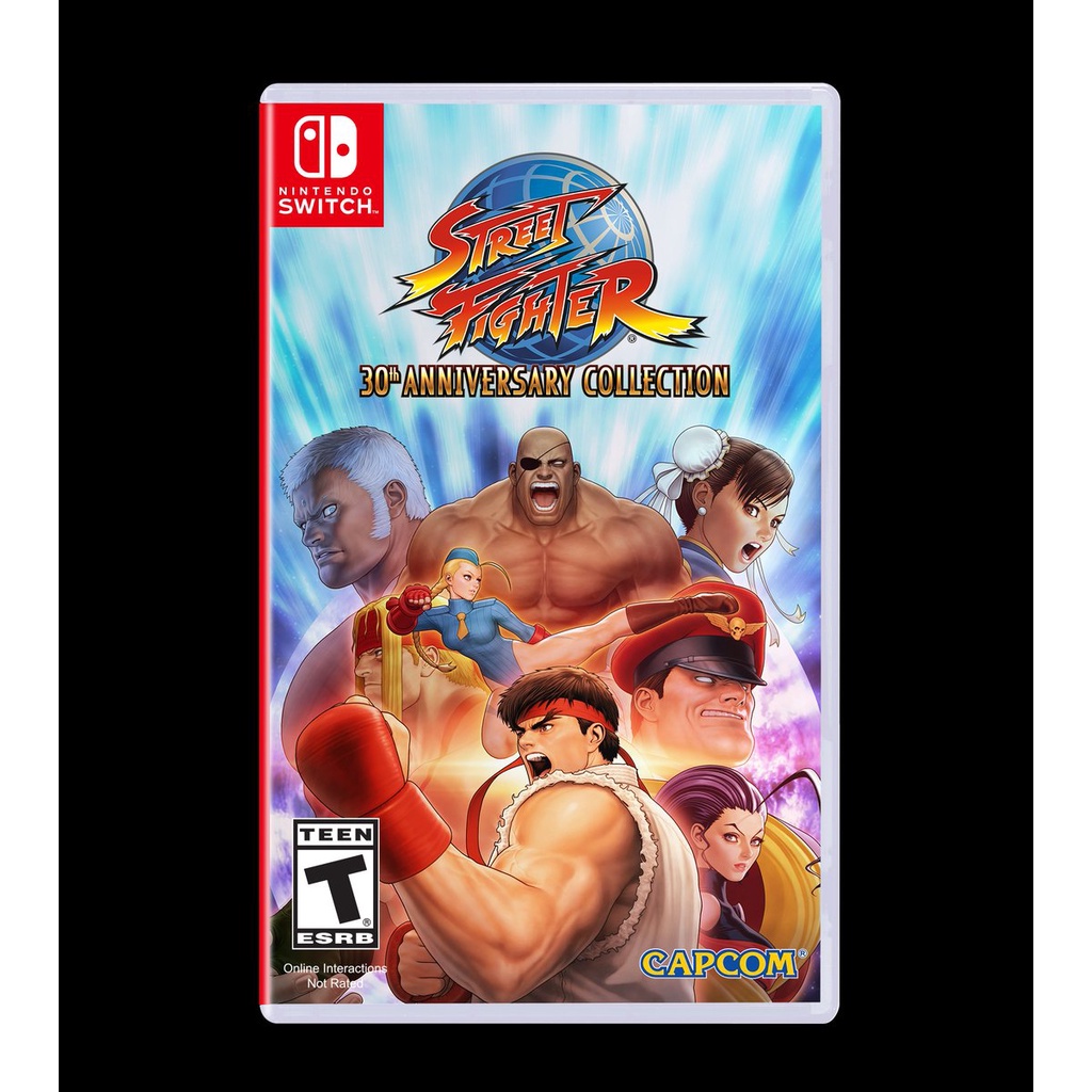 Street Fighter 30th Anniversary Collection Switch Mídia Física em Oferta na Shopee