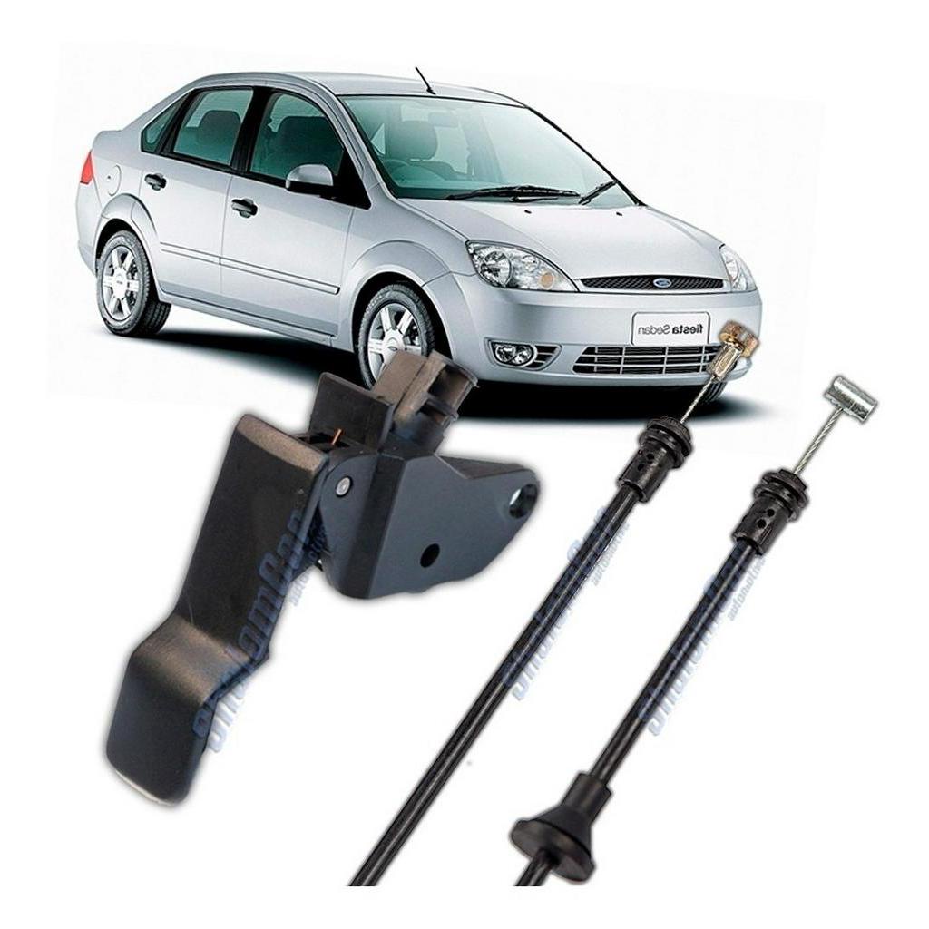 MaÇAneta Interna + Cabo Puxador Do CapÔ Fiesta Ecosport