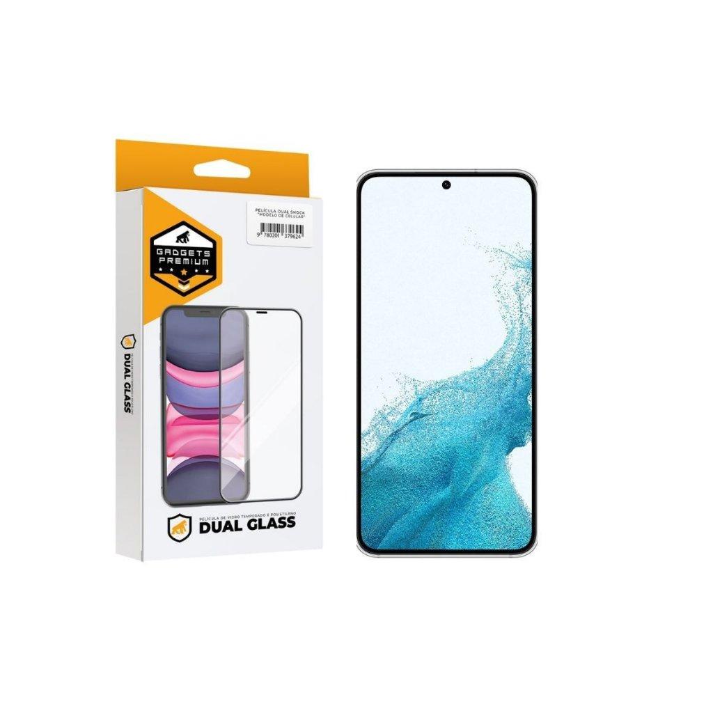 Película Dual Glass para Samsung Galaxy S22 - Preto - Gshield em Oferta na Shopee