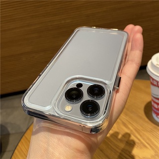 Capa Dura Transparente De Luxo À Prova De Choque Compatível Com iPhone 14 13 11 12 Pro Max XR XS 7 8 6 6s Plus13mini 12mini Lente De Câmera Protetora Coverx
