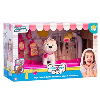 meu pet shop cão anjo brinquedos em Oferta na Shopee