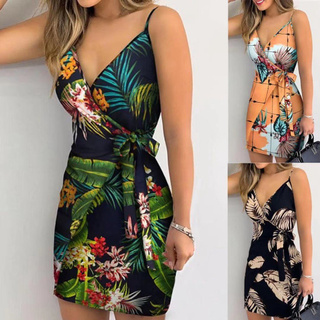 Novo Produto Vestido Feminino Com Saia Grande / Vestido Fashion Estampada Com Controle Por Cintura