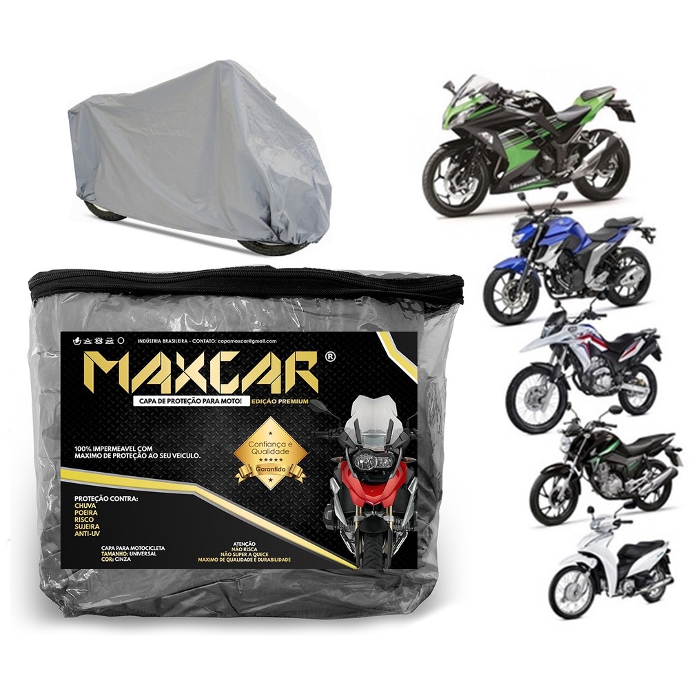 Capa Para Cobrir Moto Tamanho Universal em Oferta na Shopee