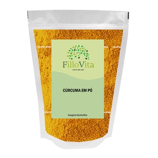 Fillovita Curcuma em po 1kg 500gr 200gr