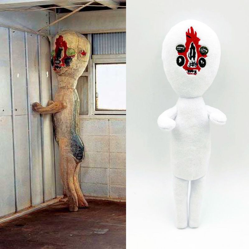 Boneco De Pelúcia Personagem De Terror Scp 173 - Escorrega o Preço