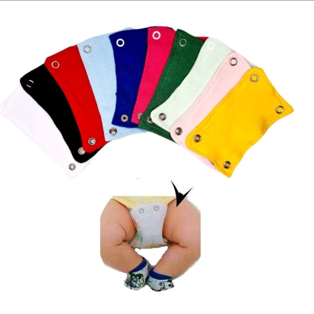 Extensor para Body infantil Bebê 3 und com 2 botões