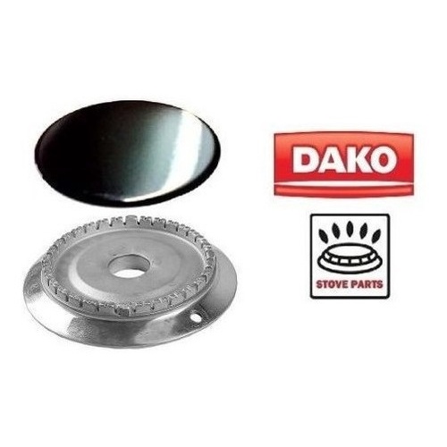 Espalhador Tampa + Queimador Fogão Dako - Kit Boca Gigante