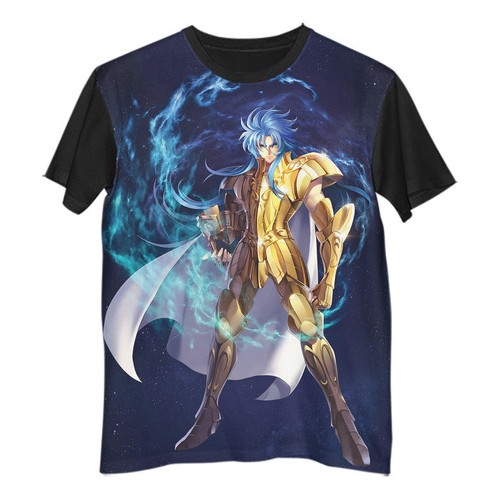 Camisa Camiseta Anime Cdz Kanon Gêmeos Cavaleiro Ouro G1012