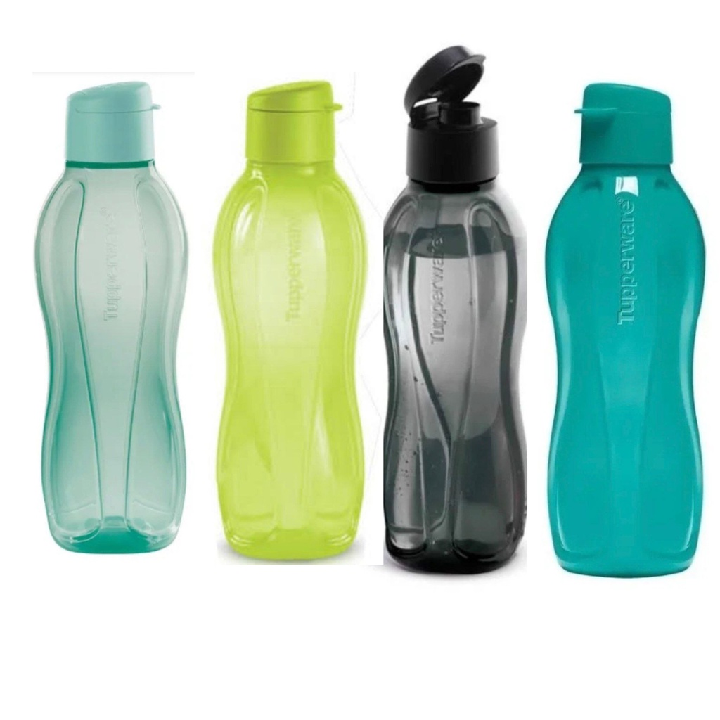 Garrafa Tupperware Eco Tupper 1 Litro Tampa FlipTop Shopee Brasil