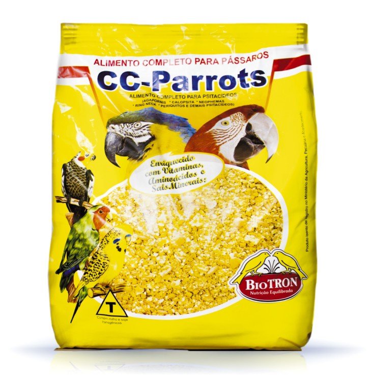 Farinhada Para Calopsitas Cc Parrots - 1 Kg - Envio Imediato em Oferta na Shopee
