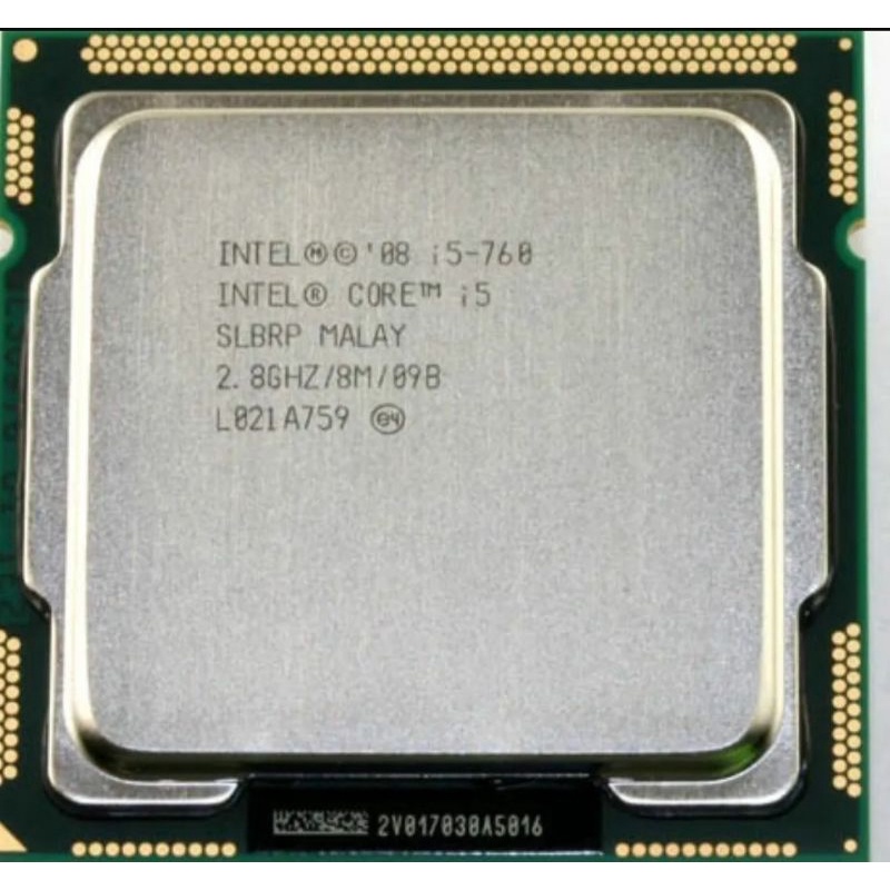 Processador Intel Core i5-760 2.80Ghz lga1156 + Pasta Térmica