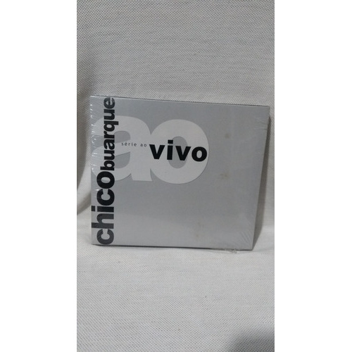 Cd Duplo Chico Buarque Chico Ao Vivo Lacrado Original