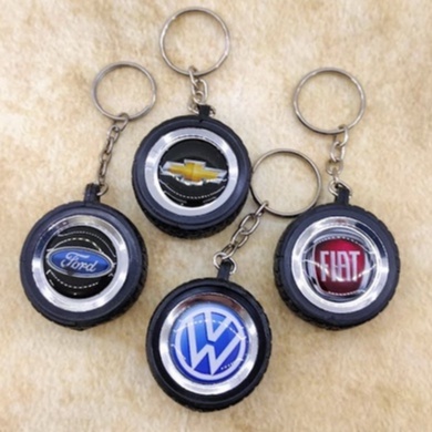 Chaveiro Automotivo modelo Pneu e Roda em Oferta na Shopee