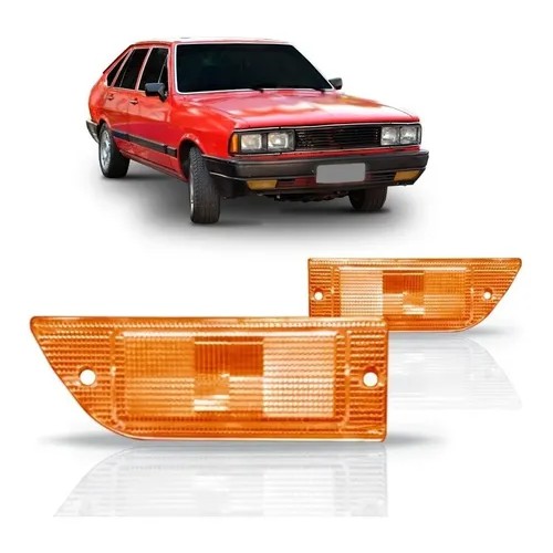 Par Lente Lanterna Dianteira Pisc Passat 86/ Village Pointer em Oferta na Shopee