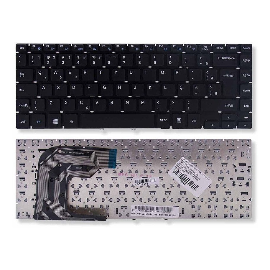Teclado para SAMSUNG Np370E4 Np370e4k-kd3br Np370e4j-bt1b