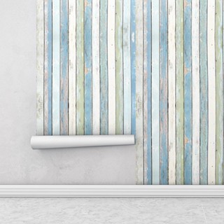 Papel de Parede Ripas Coloridas Para Sala e Quarto em Oferta na Shopee